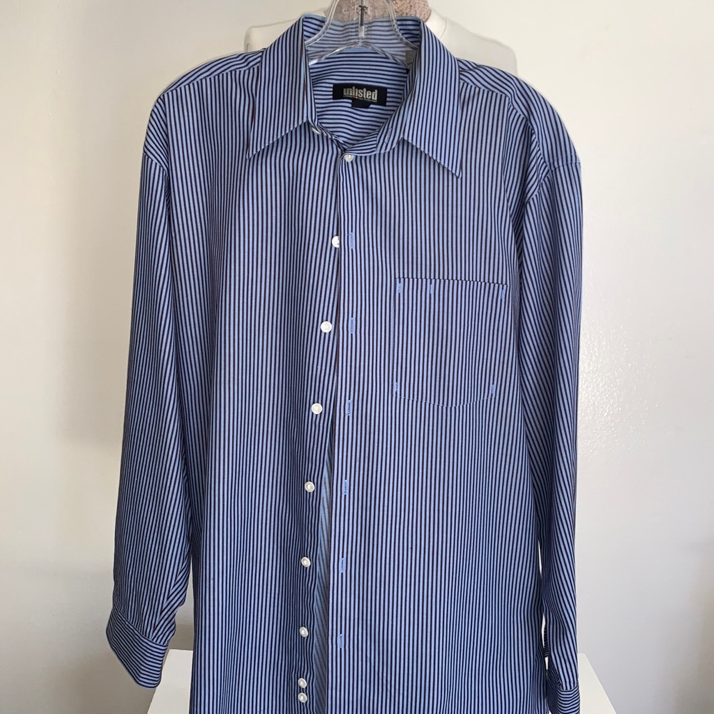 Unlisted by Kenneth Cole Long Sleeve Shirt Size Large Preowned